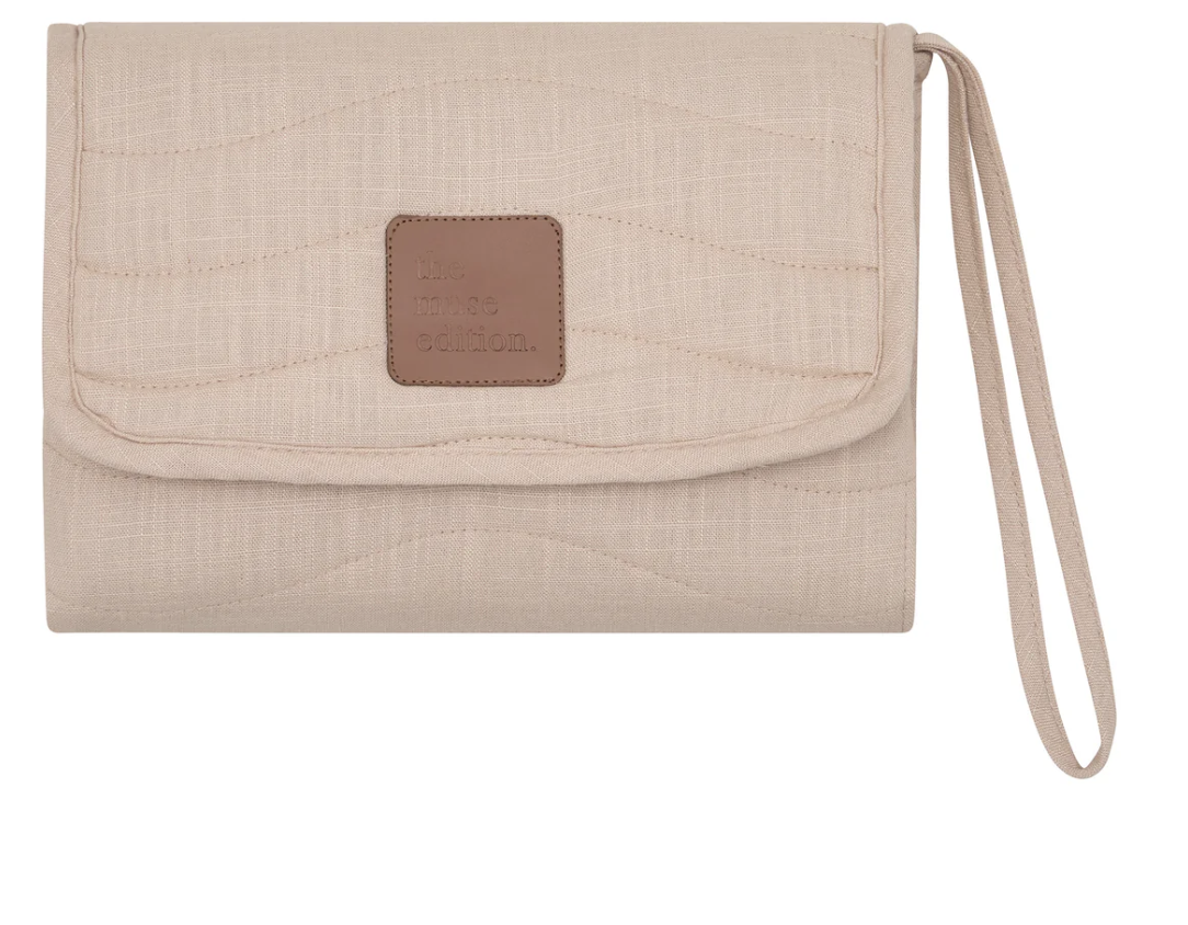 Natural Linen Change Mat